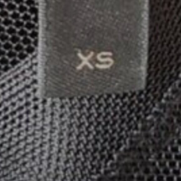 BCBGMAXAZRIA / Black Mesh Long Sleeve Fitted Short Mini Dress Sz XS - Picture 14 of 16